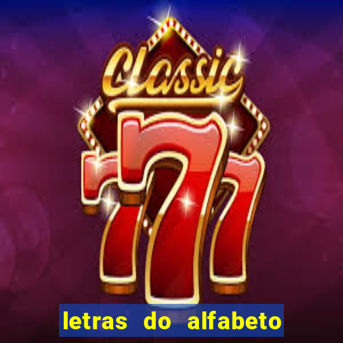 letras do alfabeto personalizadas para imprimir